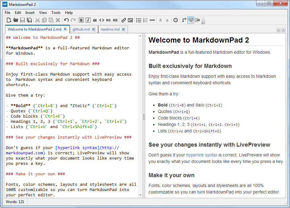 Markdown Pad 2