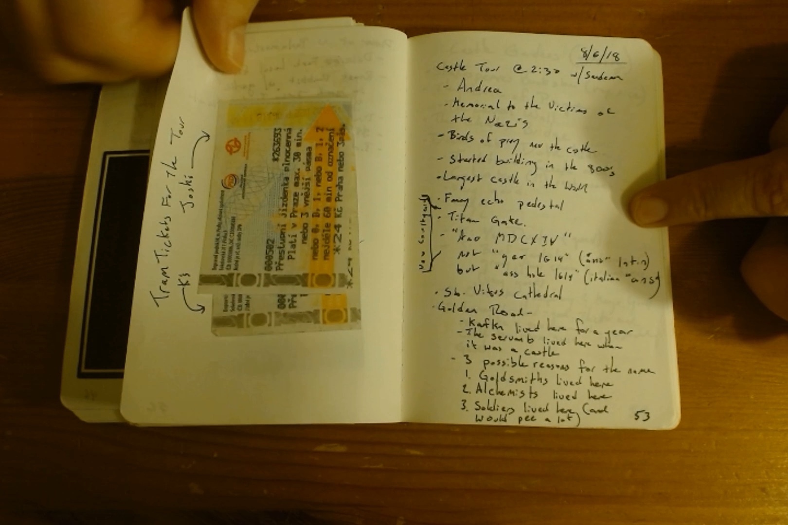Notebook page 53, 2018-08-06