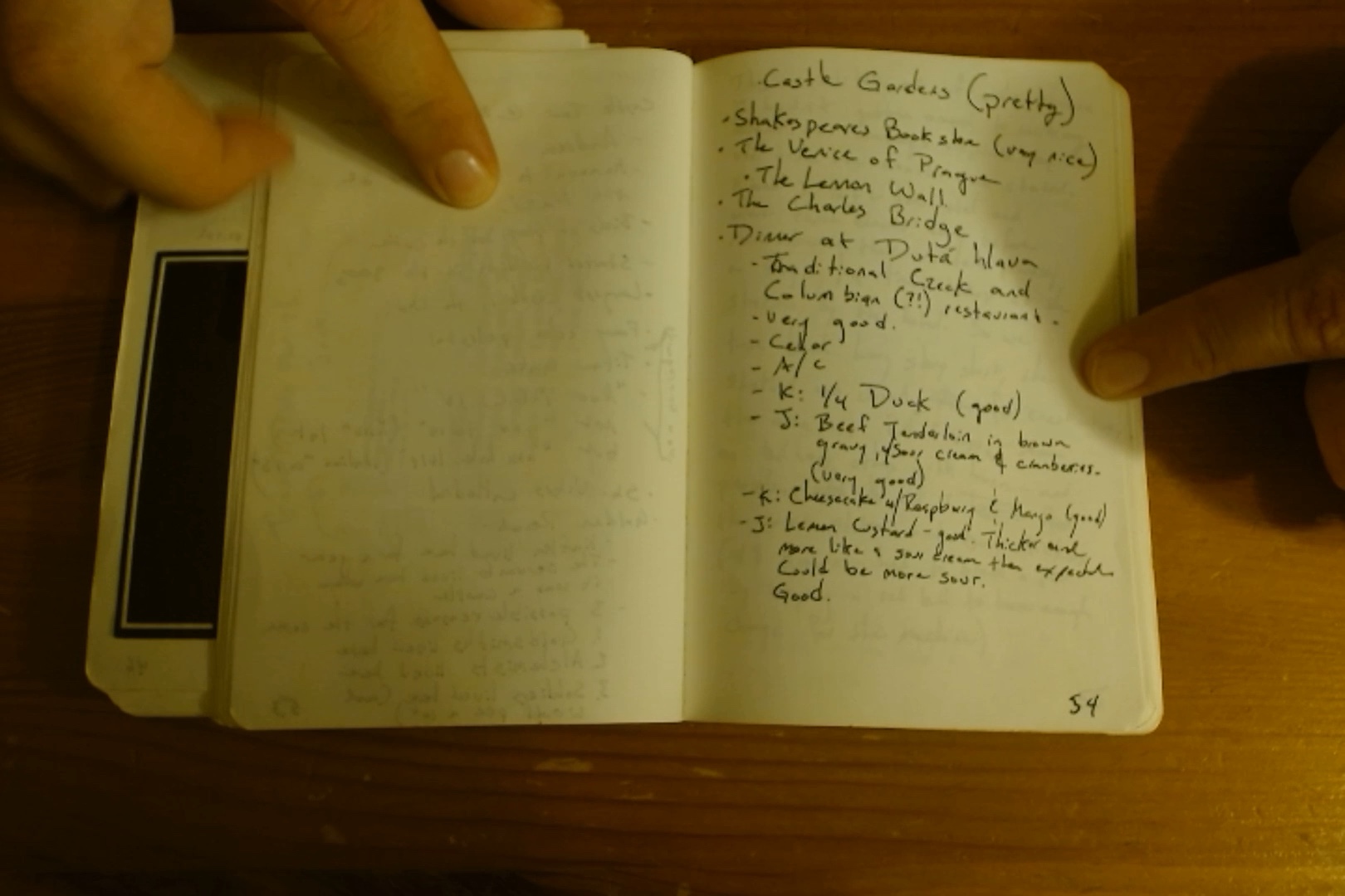 Notebook page 54, 2018-08-06