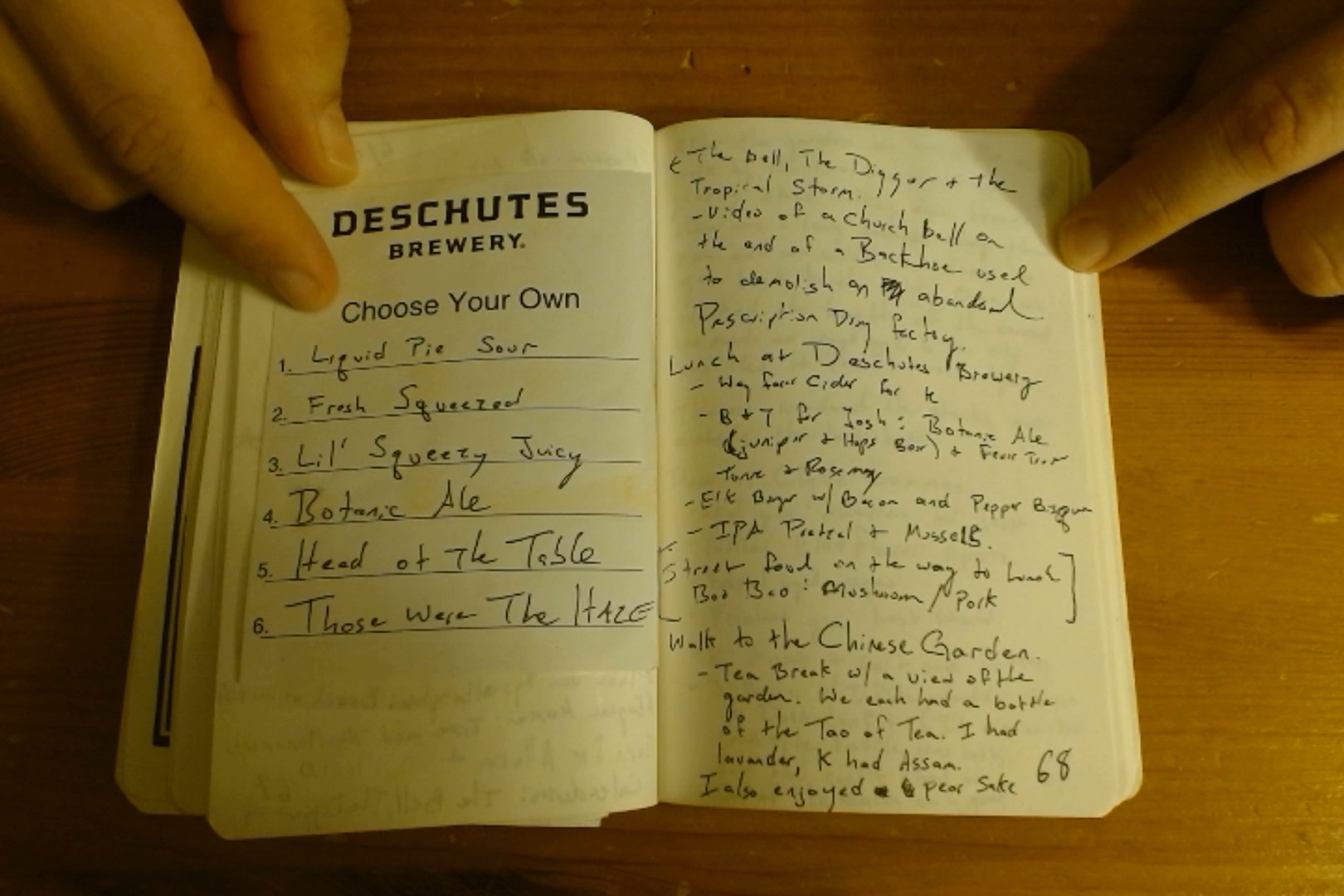 Notebook page 68, 2019-06-02
