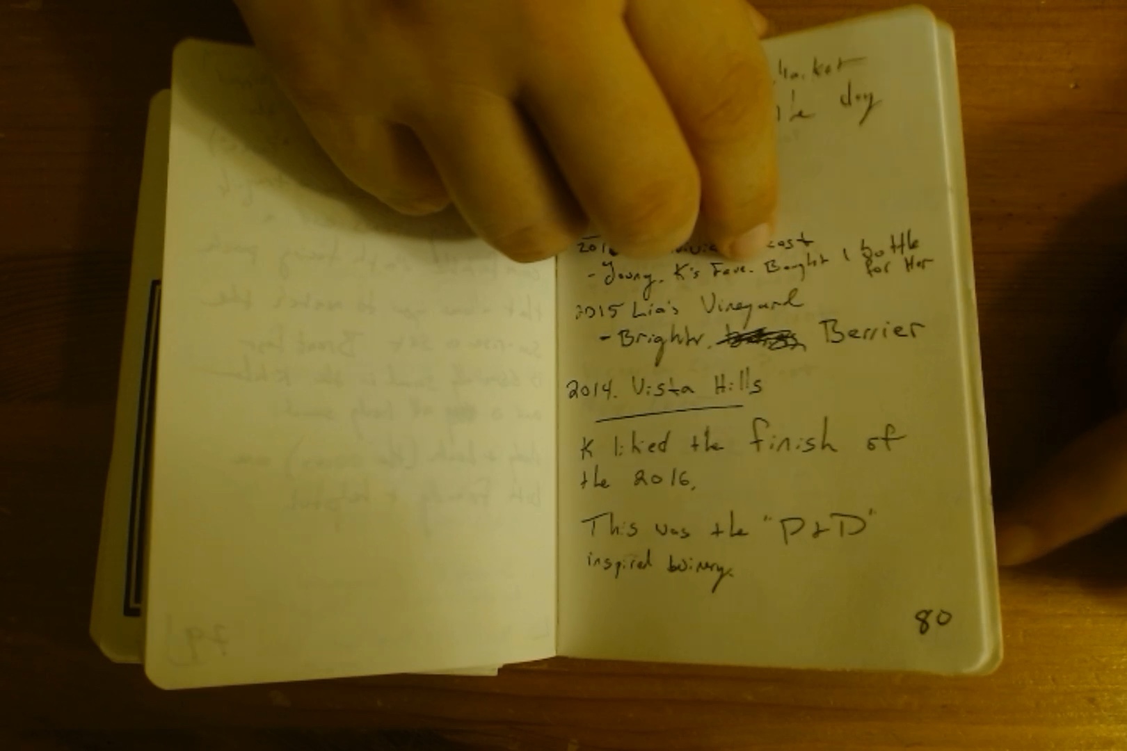 Notebook page 80, 2019-06-05