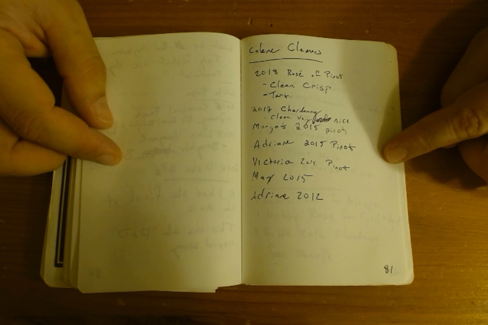 Notebook page 81, 2019-06-05