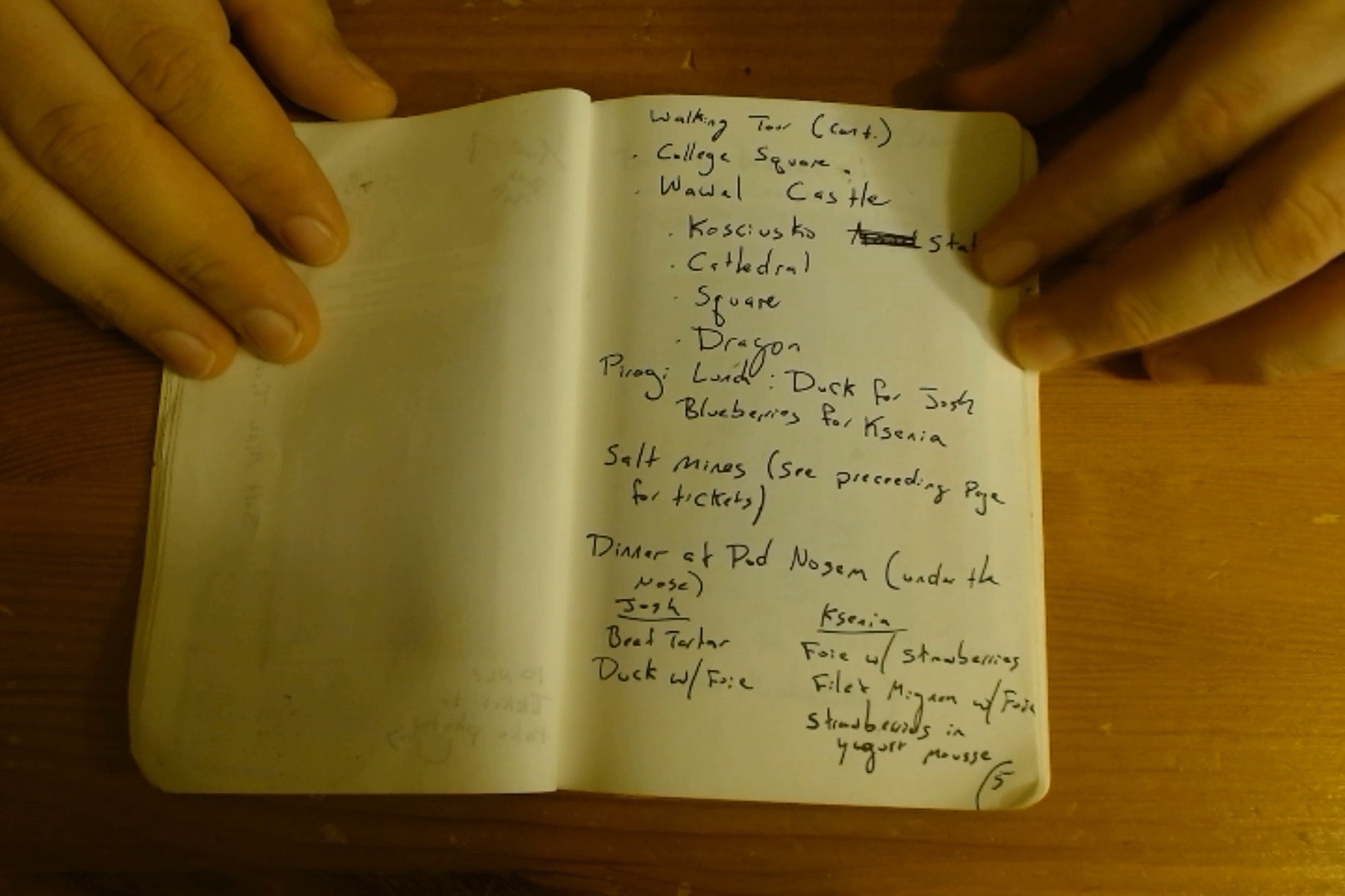Poland 2017 notebook, page 5
