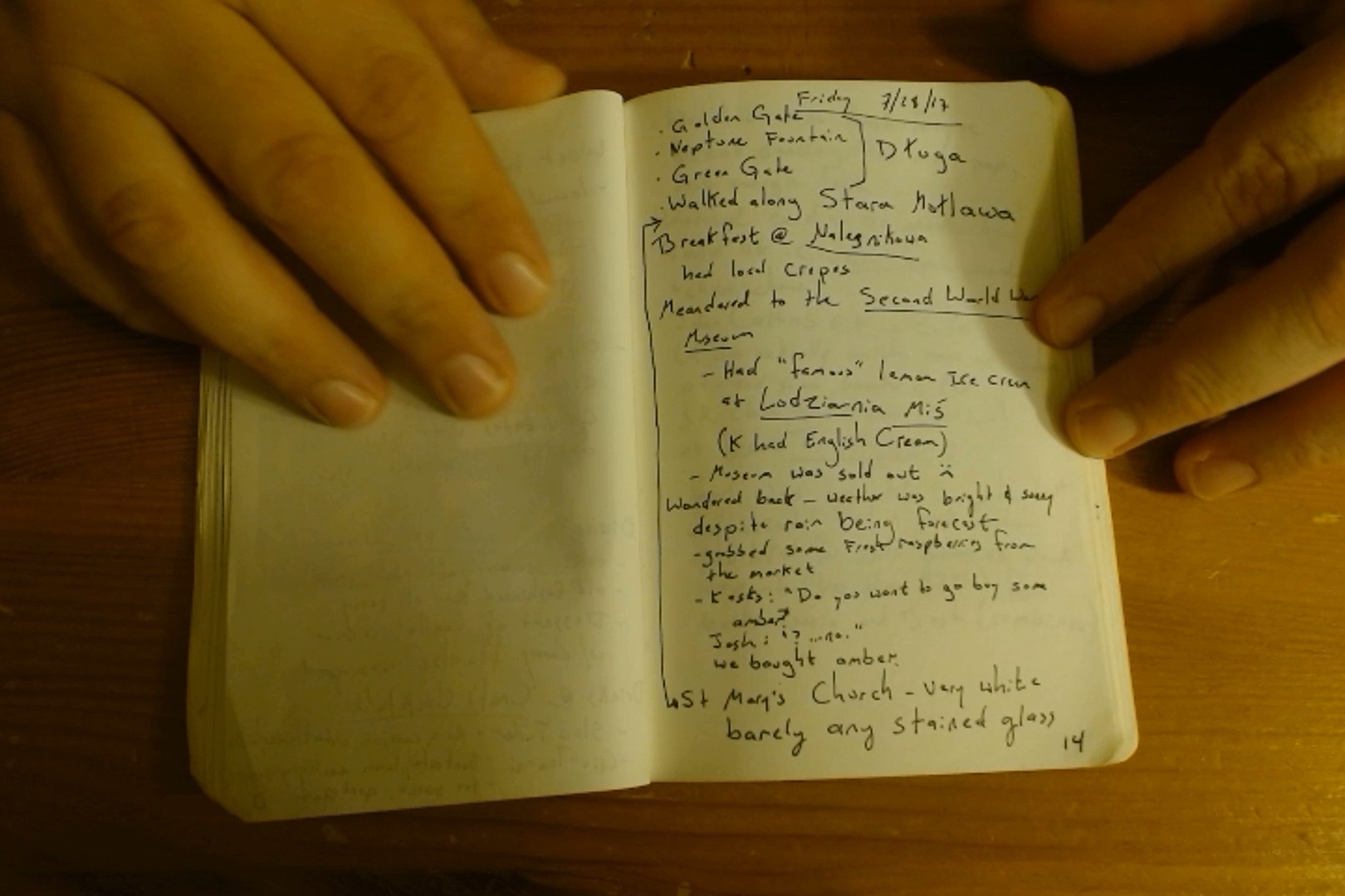 Poland 2017 notebook, page 14