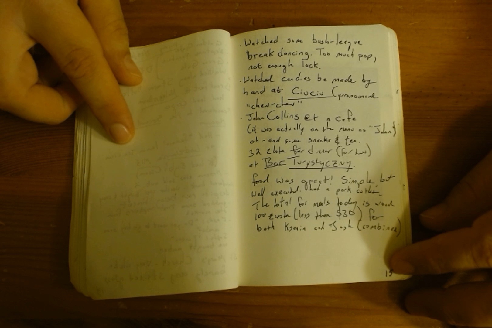 Poland 2017 notebook, page 15