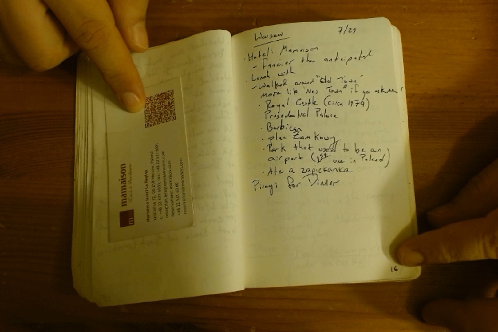 Poland 2017 notebook, page 16