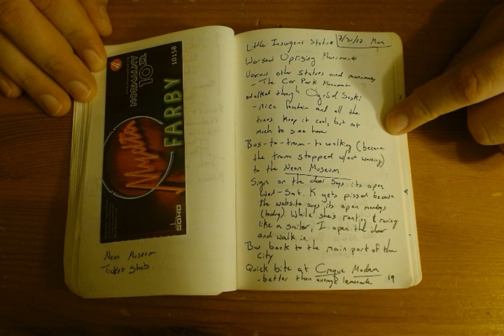 Poland 2017 notebook, page 19