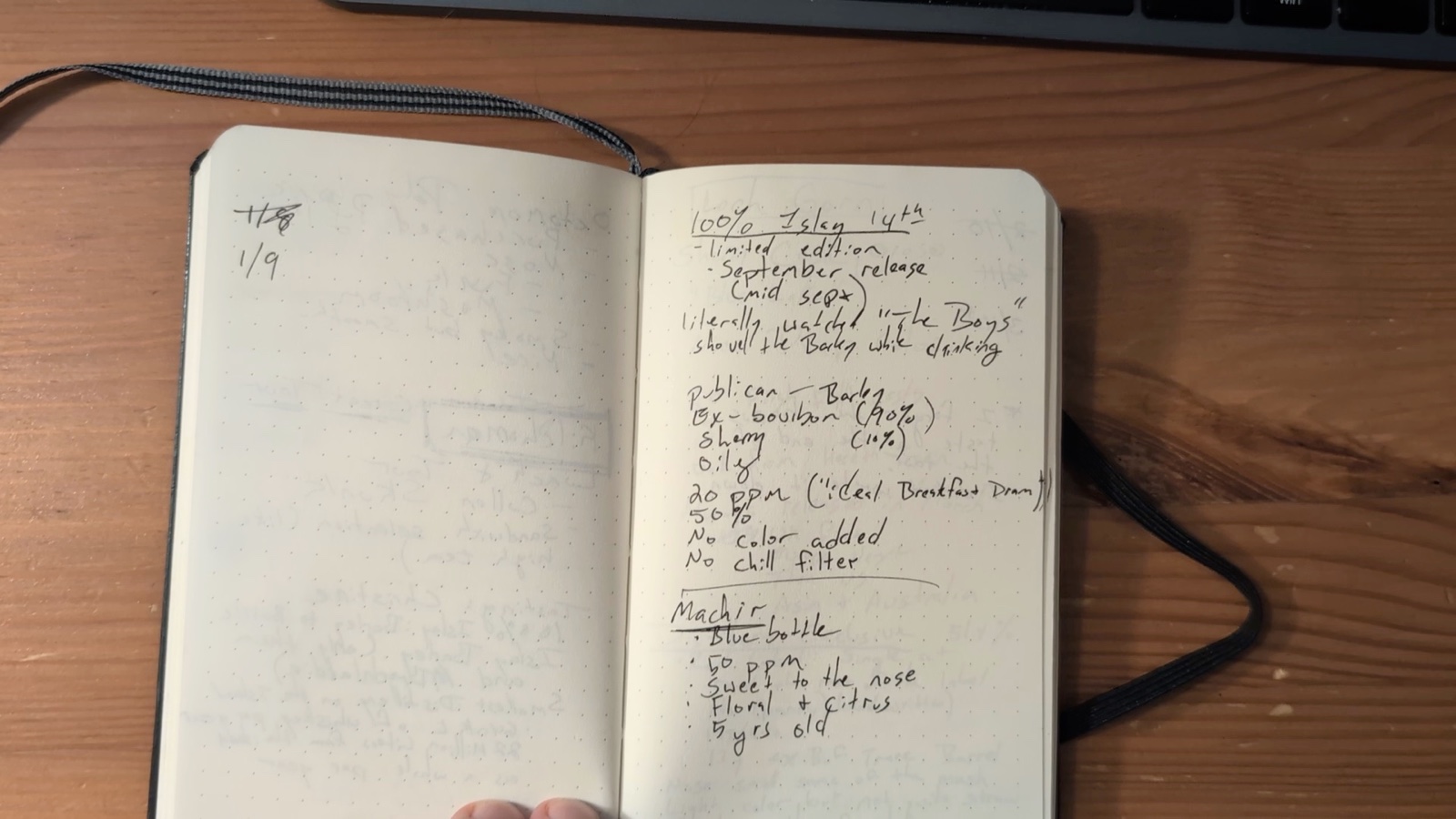 Notebook pages 122–123, August 22, 2025
