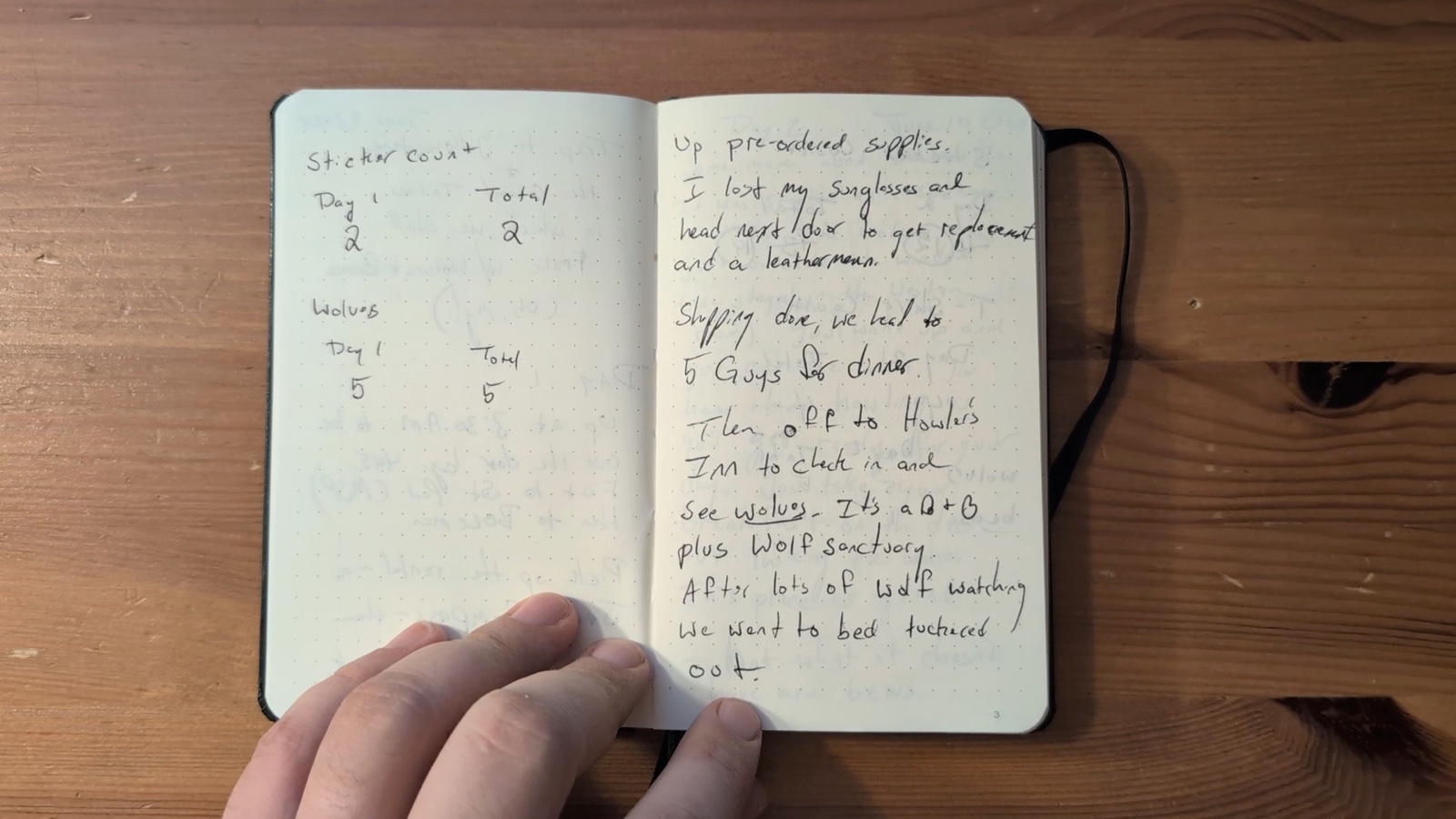 Notebook pages 2–3, June 9, 2024